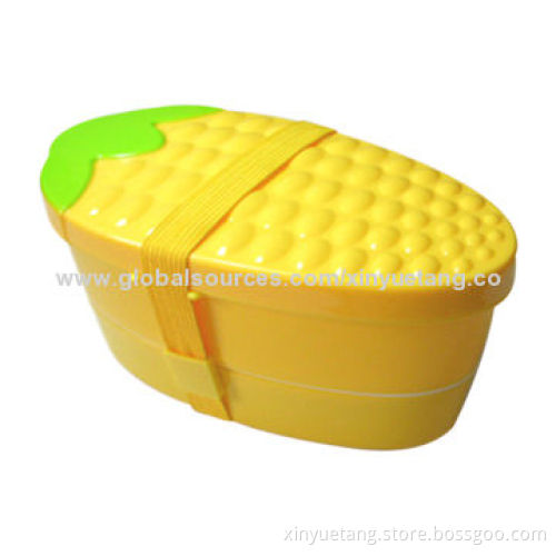 Quality improved unique shape lunch box with OEM serviceNew